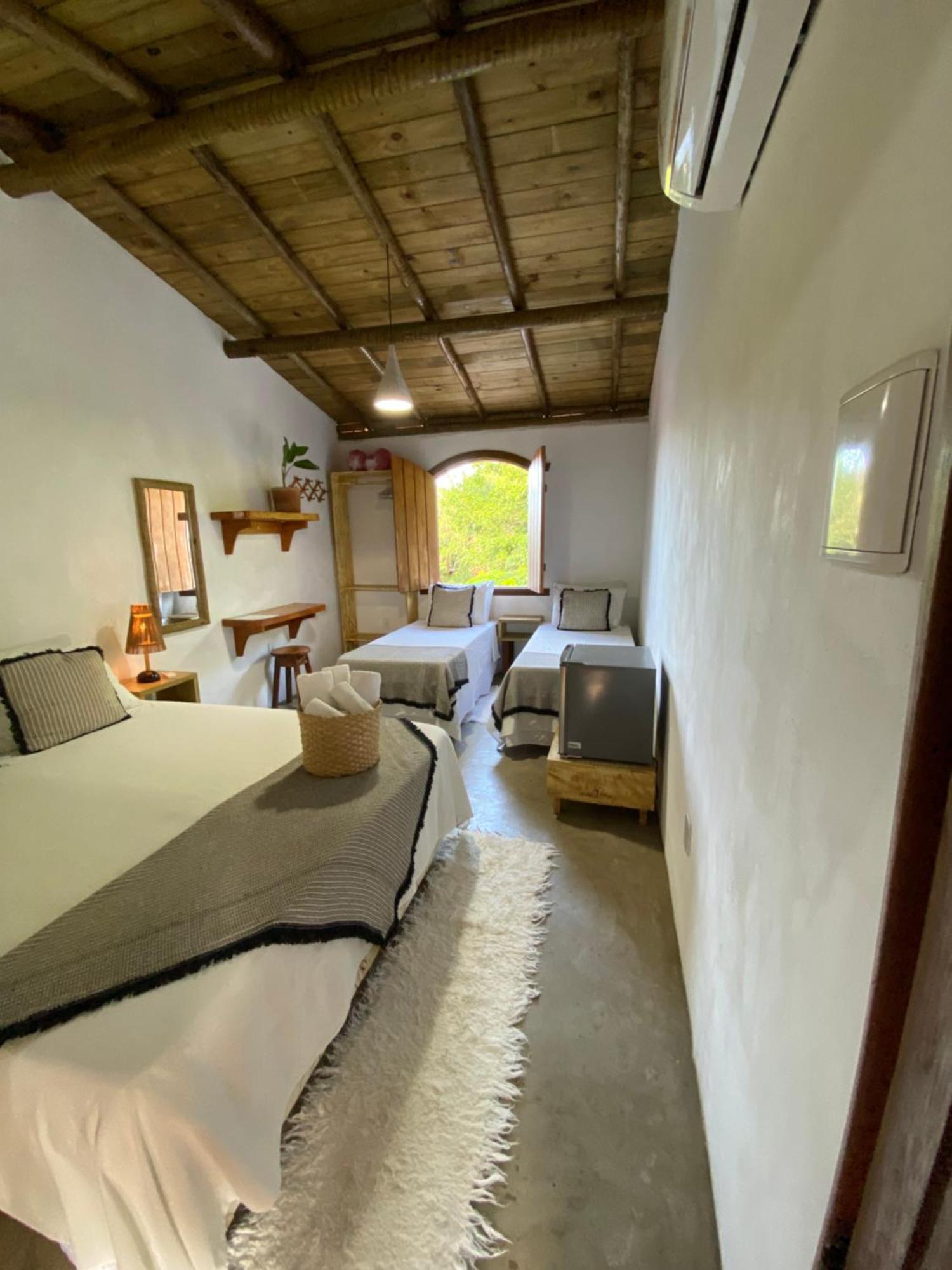 Pousada Dende Caraiva Bagian luar foto